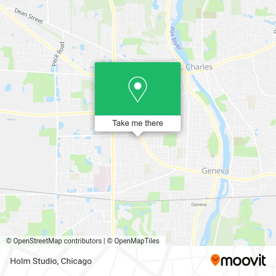 Holm Studio map