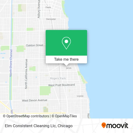 Elm Consistent Cleaning Llc map