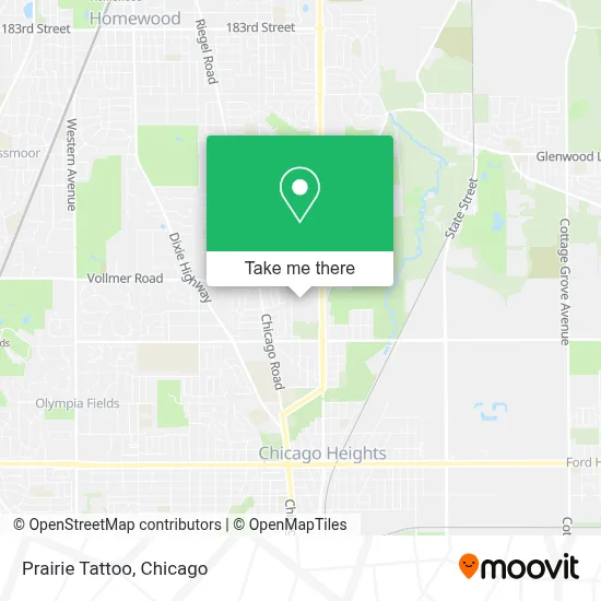 Prairie Tattoo map