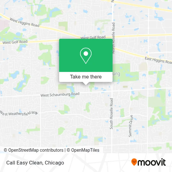 Call Easy Clean map