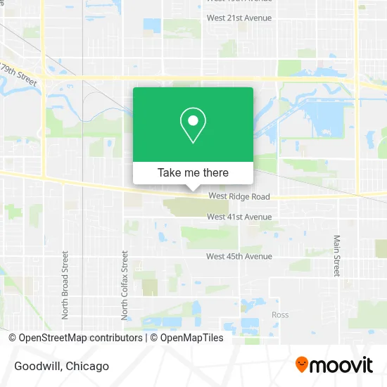 Goodwill map
