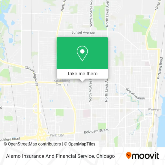 Alamo Insurance And Financial Service map