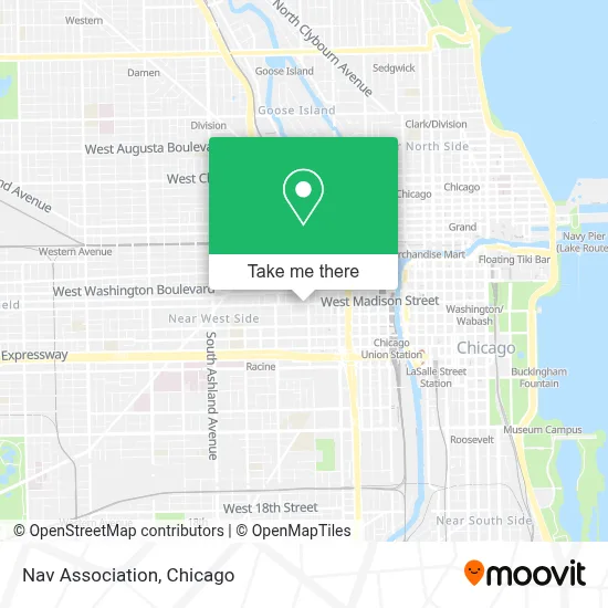 Nav Association map