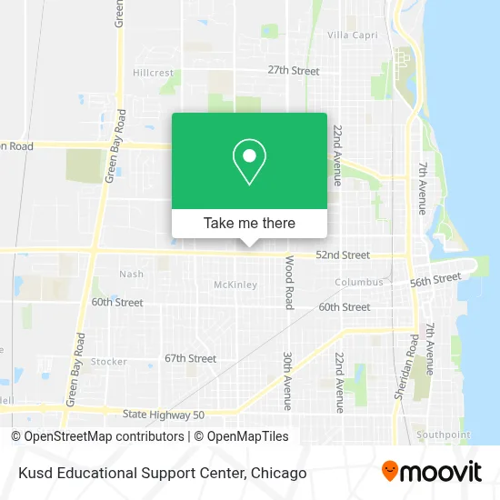Kusd Educational Support Center map