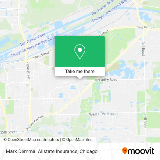 Mark Demma: Allstate Insurance map