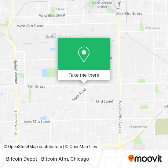 Bitcoin Depot - Bitcoin Atm map