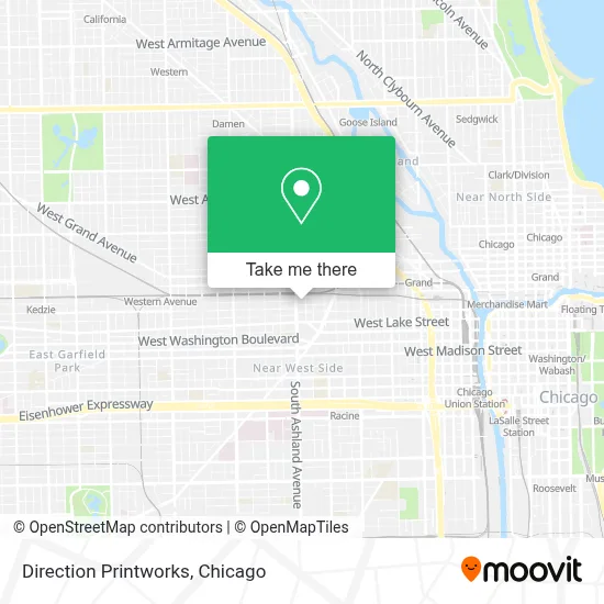 Direction Printworks map