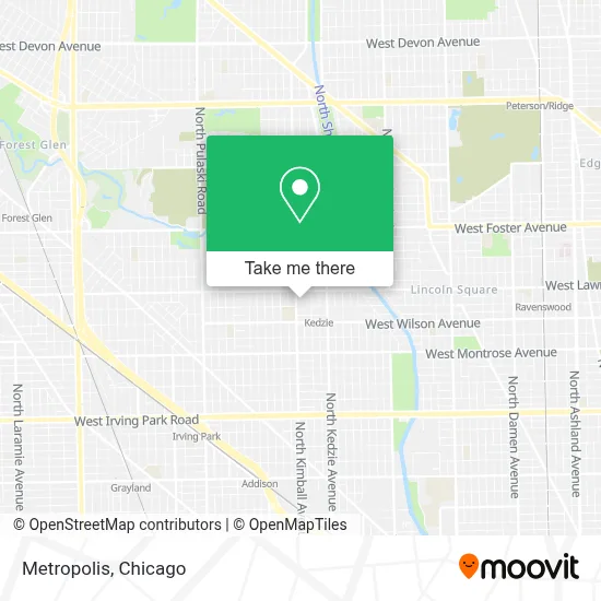 Metropolis map
