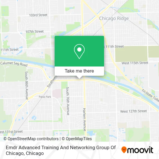 Emdr Advanced Training And Networking Group Of Chicago map