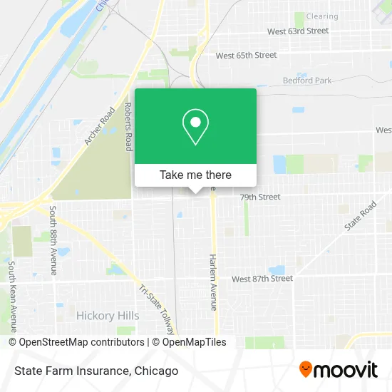 State Farm Insurance map