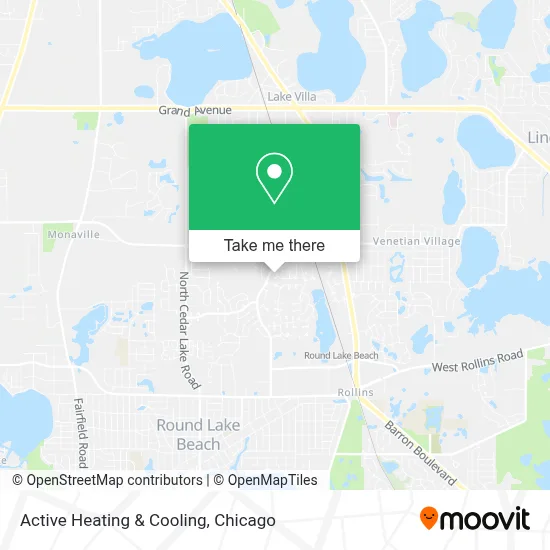 Active Heating & Cooling map