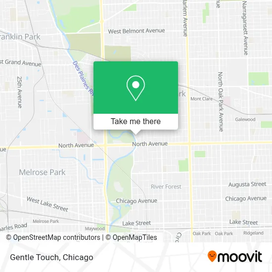 Gentle Touch map