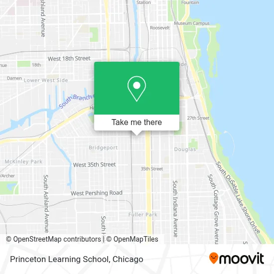 Princeton Learning School map
