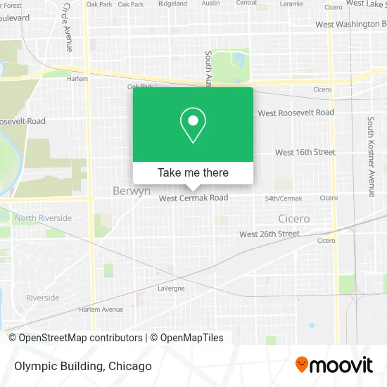 Olympic Building map