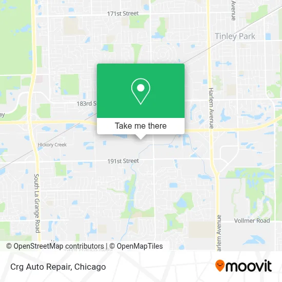 Crg Auto Repair map