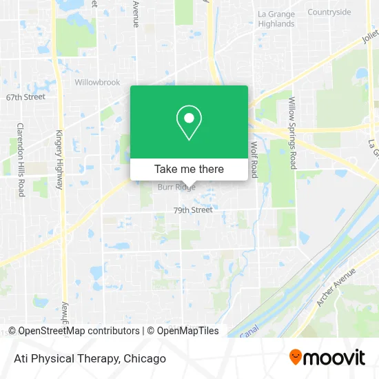 Ati Physical Therapy map