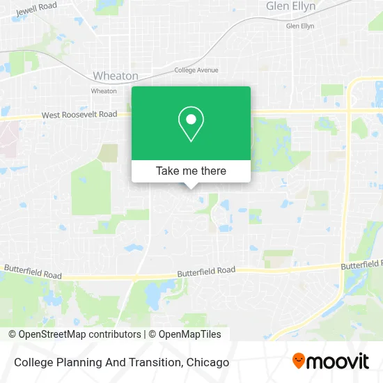 College Planning And Transition map