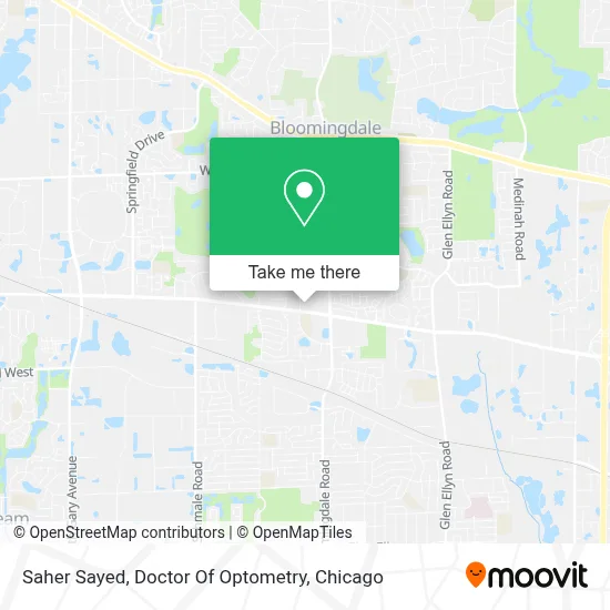 Saher Sayed, Doctor Of Optometry map