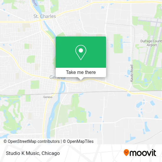 Studio K Music map