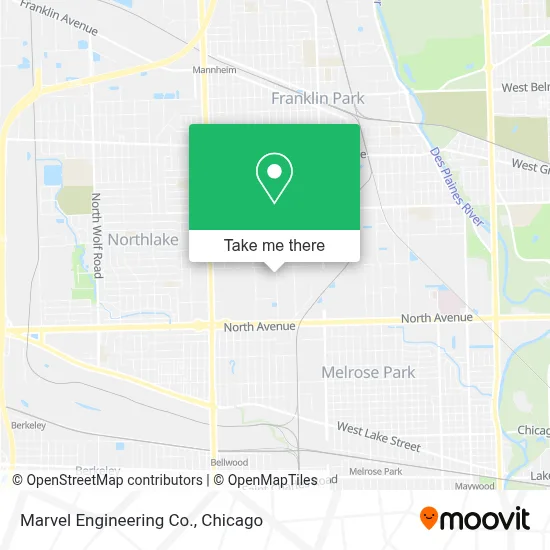 Marvel Engineering Co. map