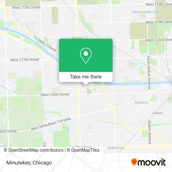 Minutekey map