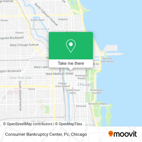 Consumer Bankruptcy Center, Pc map