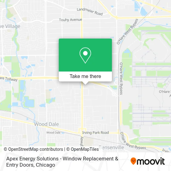 Apex Energy Solutions - Window Replacement & Entry Doors map