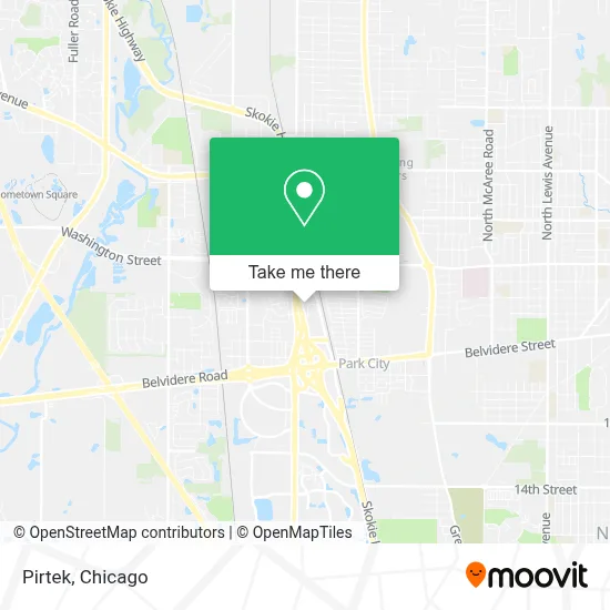 Pirtek map
