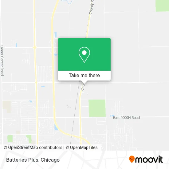Batteries Plus map
