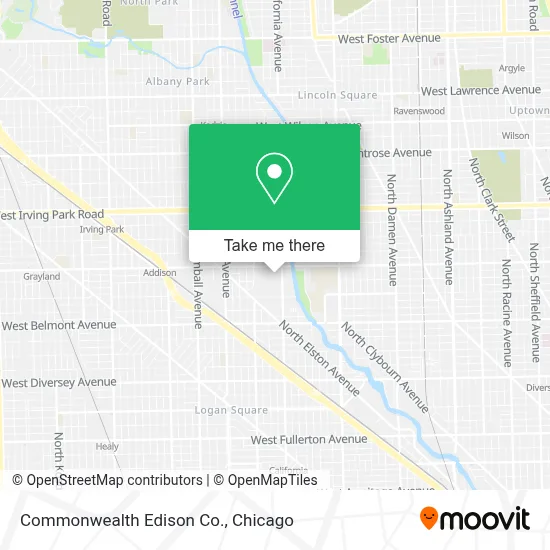 Commonwealth Edison Co. map