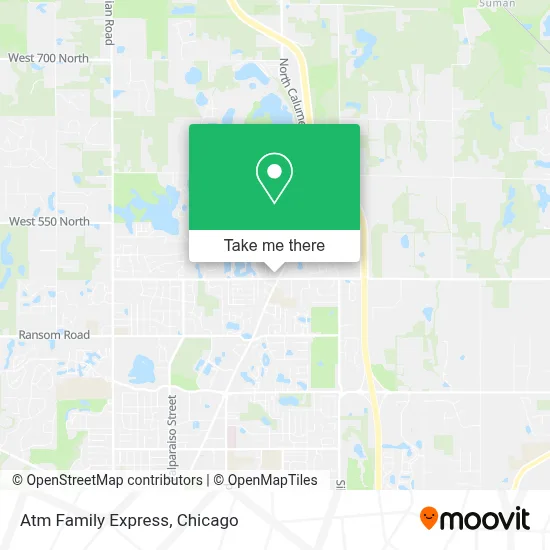 Atm Family Express map