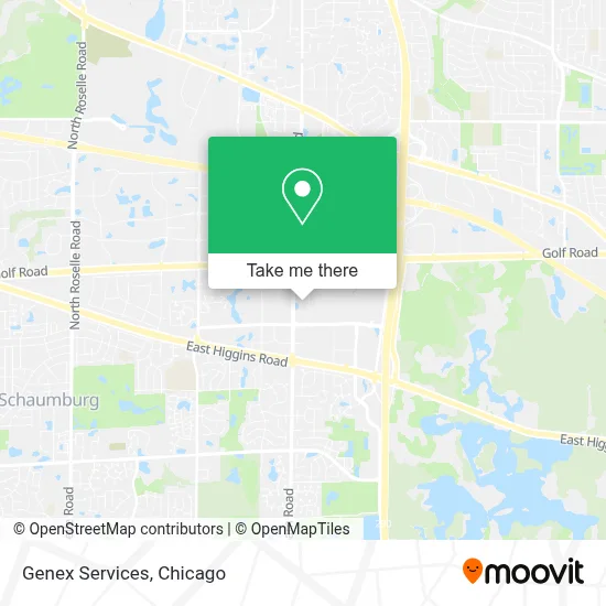 Genex Services map