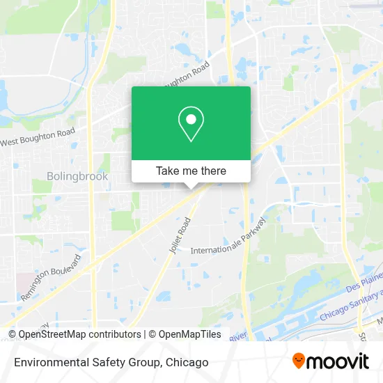 Environmental Safety Group map