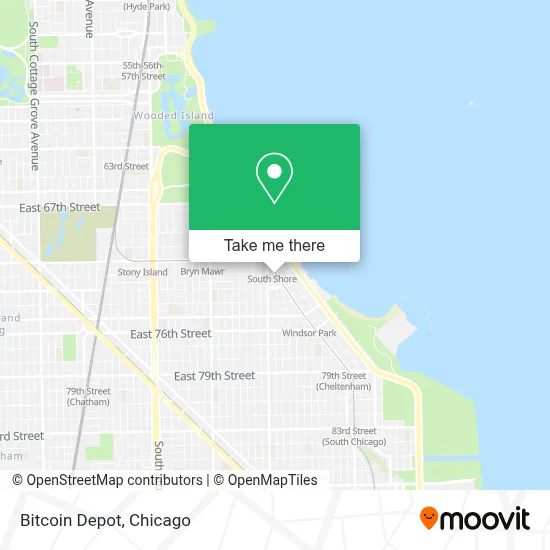 Bitcoin Depot map