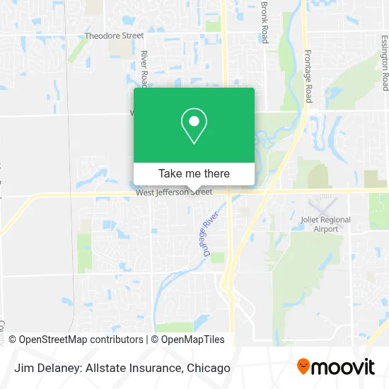 Jim Delaney: Allstate Insurance map