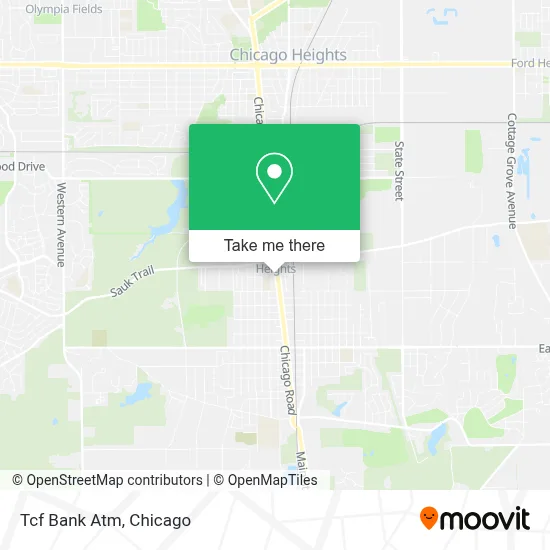 Tcf Bank Atm map
