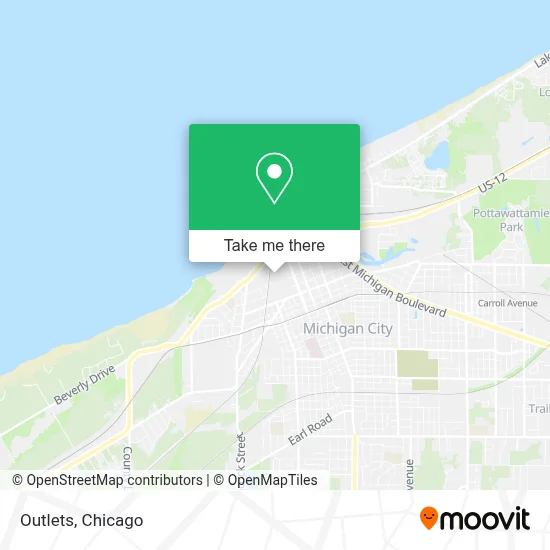 Outlets map