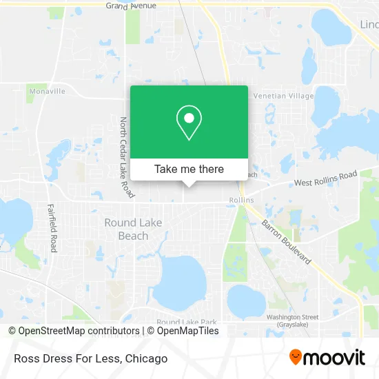 Ross Dress For Less map