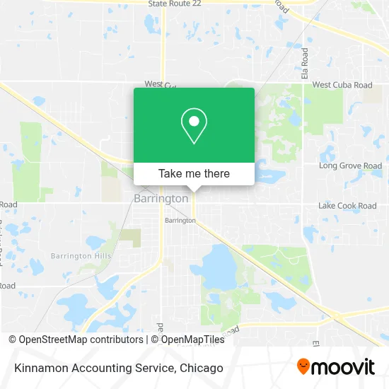 Kinnamon Accounting Service map