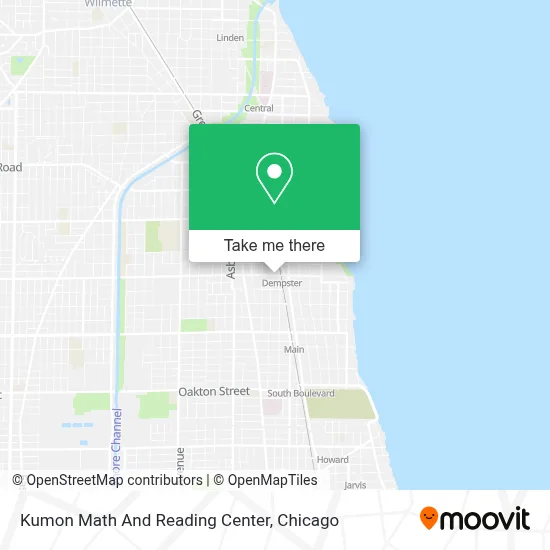 Kumon Math And Reading Center map