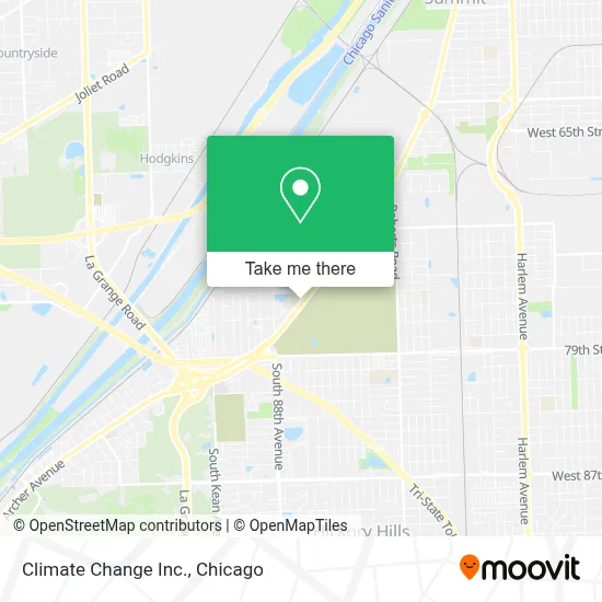 Climate Change Inc. map