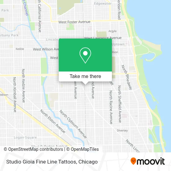 Studio Gioia Fine Line Tattoos map