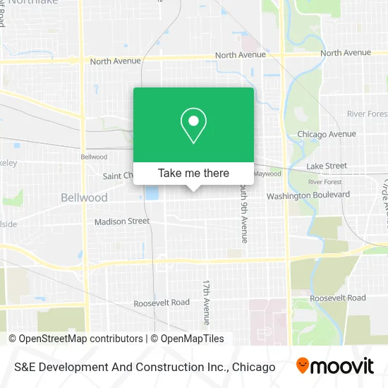 S&E Development And Construction Inc. map