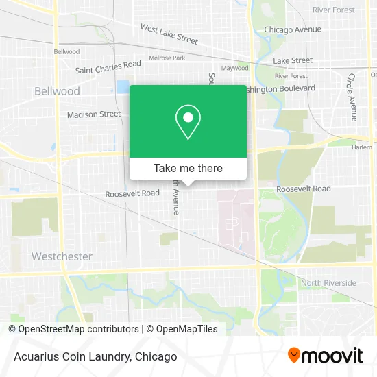 Acuarius Coin Laundry map