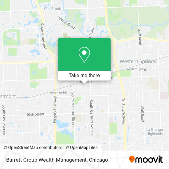 Barrett Group Wealth Management map