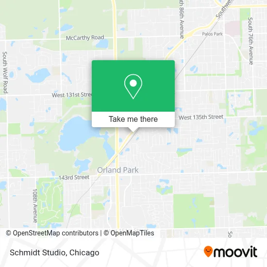 Schmidt Studio map