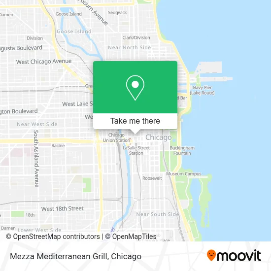 Mezza Mediterranean Grill map