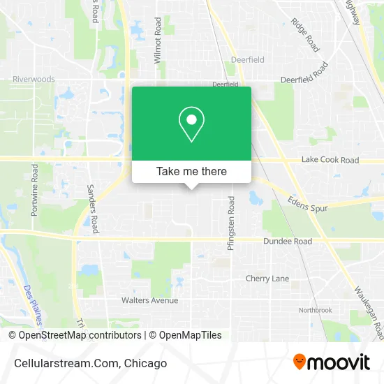 Cellularstream.Com map
