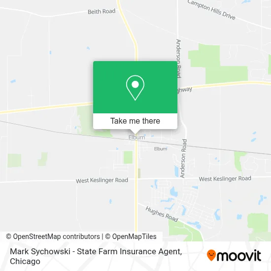 Mark Sychowski - State Farm Insurance Agent map