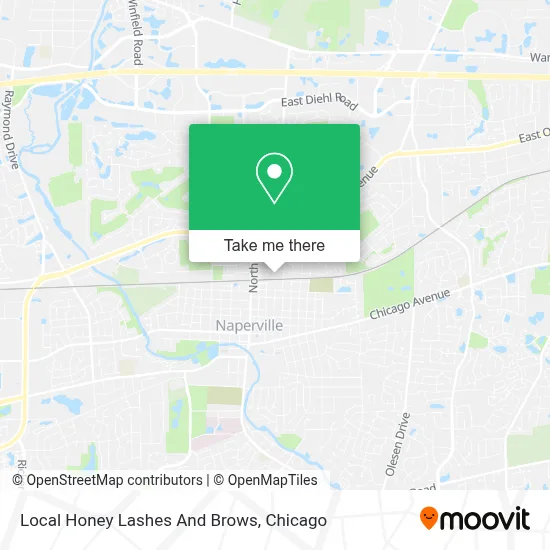Local Honey Lashes And Brows map